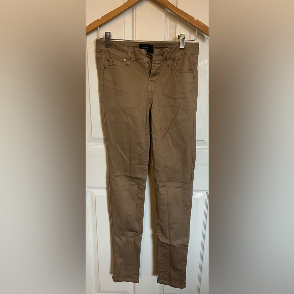 Tan Celebrity Pink Jeans